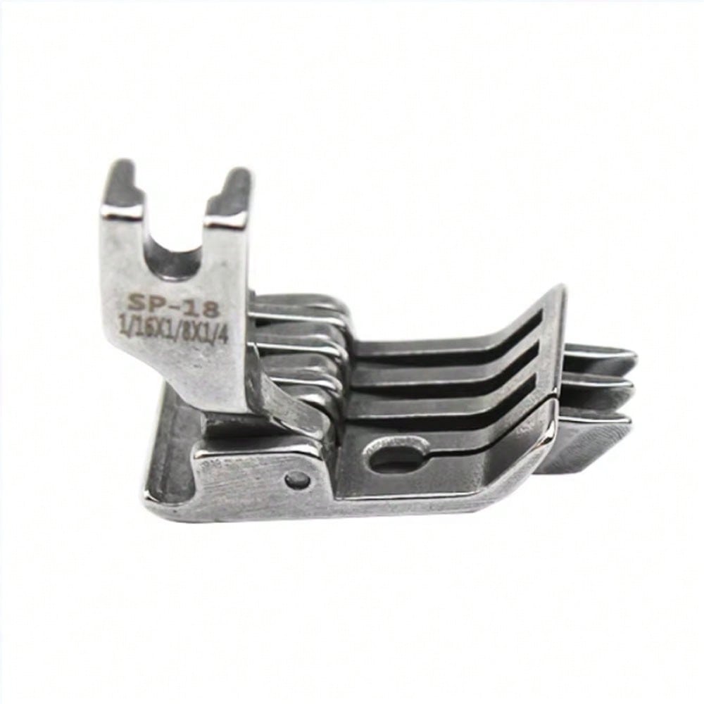 Workshop Tools Machine - ตัวกดผ้าแบบสามคม SP-18 สำหรับจักรเย็บผ้าอุตสาหกรรมแบบเข็มเดี่ยวเย็บตรง 1 ชิ้น