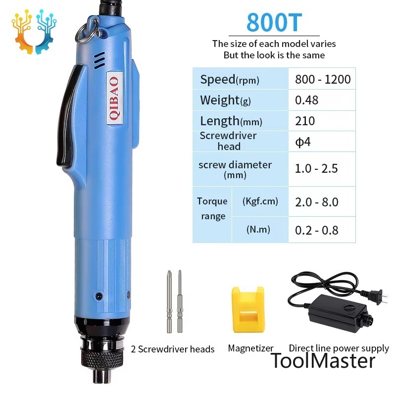 Power Tools For Workshop - 【2026】800T ไขควงไฟฟ้าอัตโนมัติ สว่านมือ เครื่องมือไฟฟ้า ไขควงไฟฟ้า ความแม่นยำระดับอุตสาหกรรม