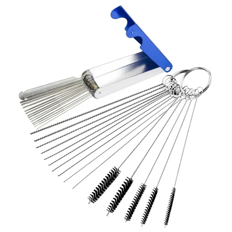 Tools For Welding Workshop - แปรงทำความสะอาดเครื่องยนต์สำหรับรถยนต์รถจักรยานยนต์เอทีวีช่างเชื่อมคาร์บูเรเตอร์เลื่อยยนต์คาร์บอนลวดทำความสะอาดเจ็ตสิ่งสกปรก