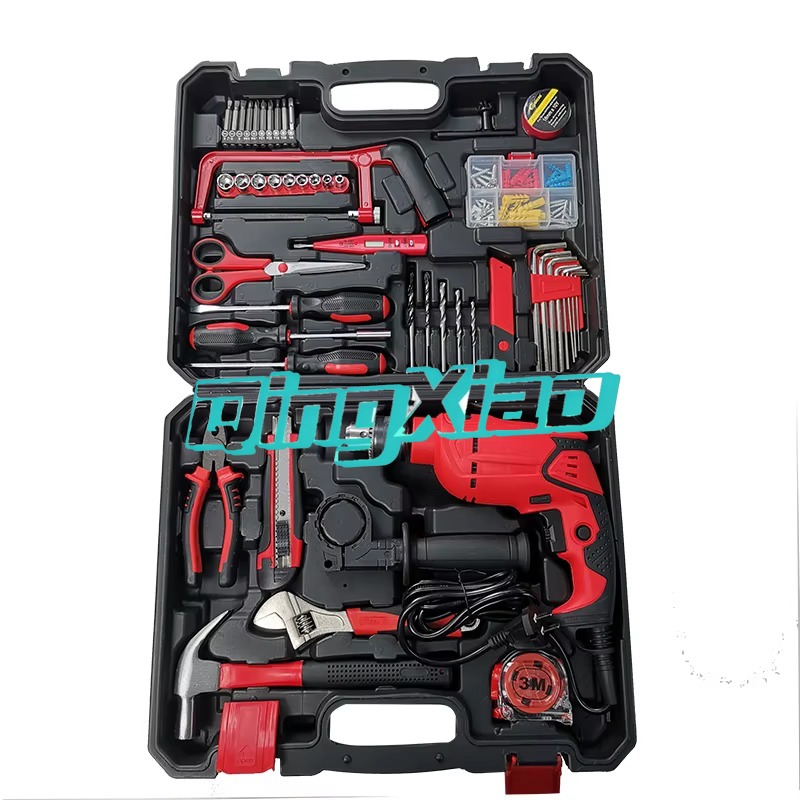 Hand Tools Maintenance Workshop - ชุดเครื่องมือช่าง 118 ชิ้น พร้อมสว่านไฟฟ้า ชุดซ่อมแซมอุปกรณ์ครบชุด สำหรับงานปรับปรุงบ้าน