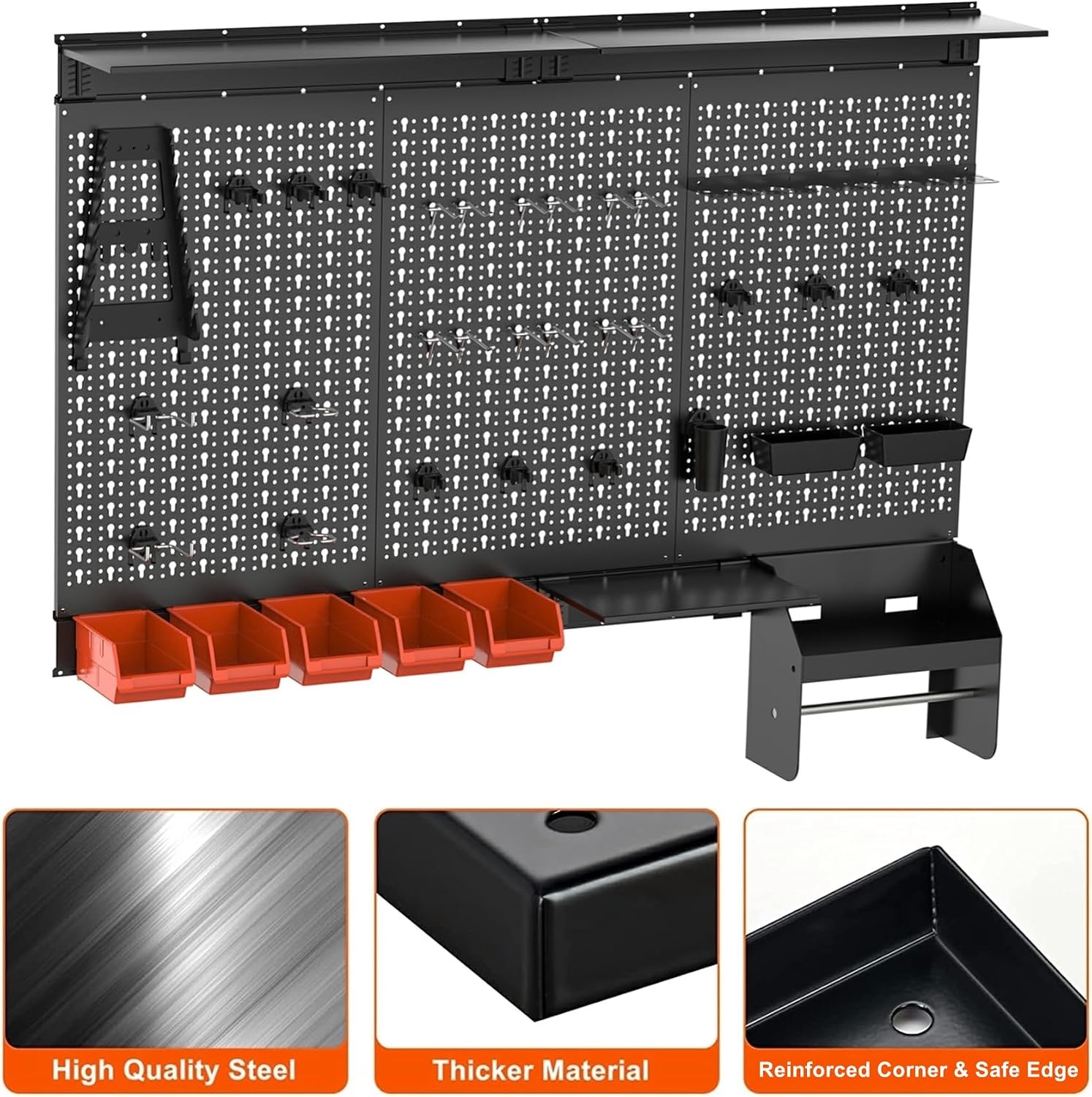 ชุดแผงจัดระเบียบติดผนังแบบแผ่น - Workshop Tools Board บทวิจารณ์และราคา
