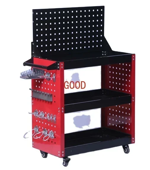 รถเข็นเครื่องมือพร้อมแผงหลัง ต - Workshop Tools Board บทวิจารณ์และราคา