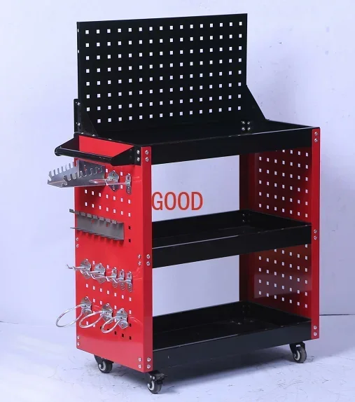 รถเข็นเครื่องมือพร้อมแผงหลัง ต - Workshop Tools Board บทวิจารณ์และราคา