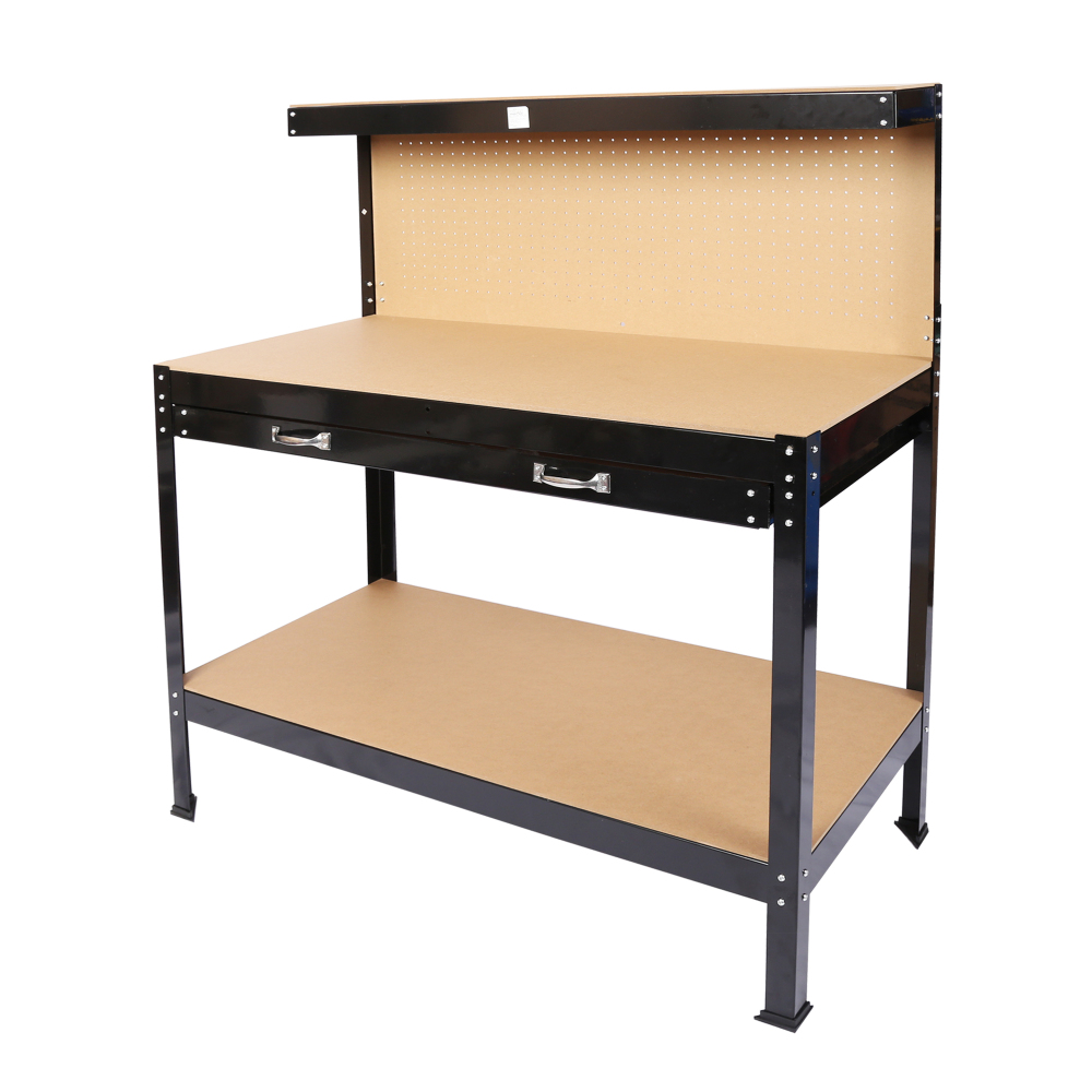 โต๊ะทำงานเหล็กพร้อมที่เก็บเครื - Workshop Tools Board บทวิจารณ์และราคา