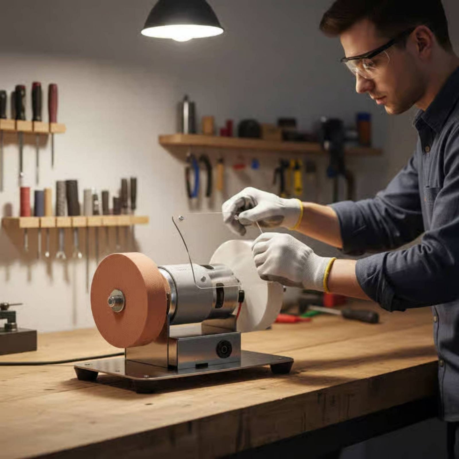 เครื่องเจียรมินิแบบตั้งโต๊ะอเน - Power Tools For Workshop บทวิจารณ์และราคา